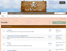 Tablet Screenshot of isleoftortuga.org